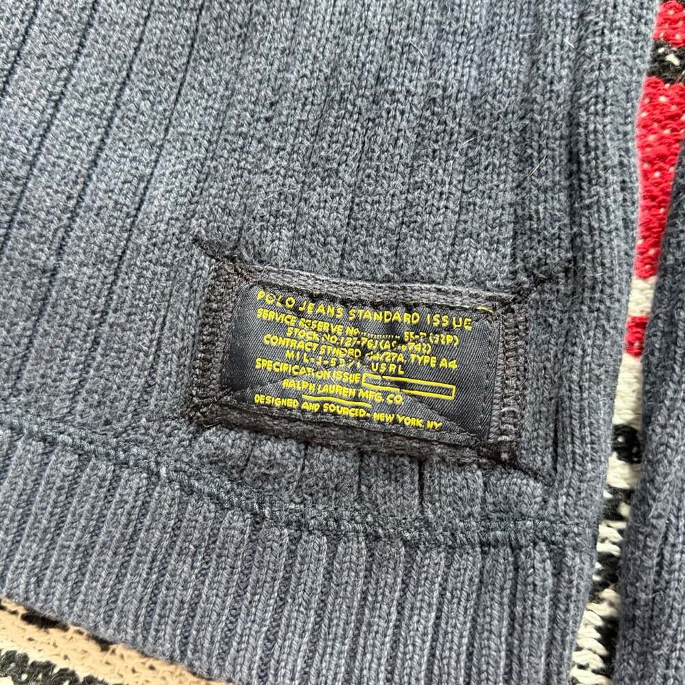 Vintage Ralph Lauren Ribbed Knit Sweater - Polo Jeans Co. Sz M/L